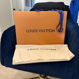 Authentic Louis Vuitton Gift Box, Dustbag and Ribbon